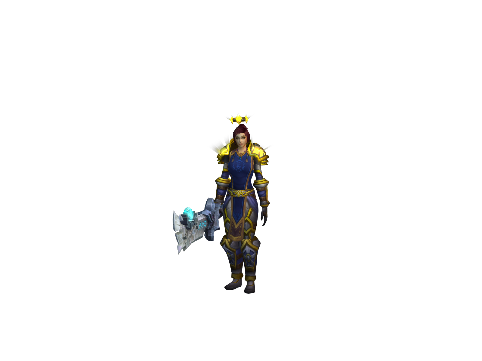 Rhya 3D character render