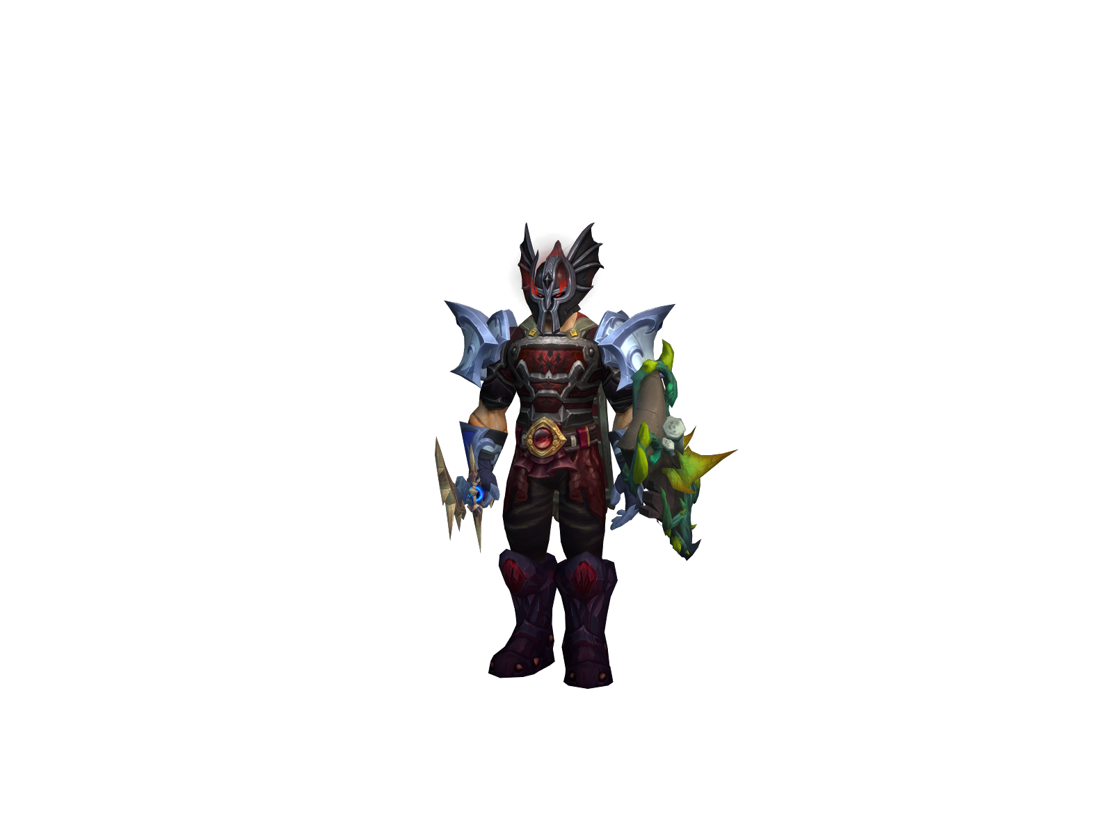 Cliftoknight 3D character render