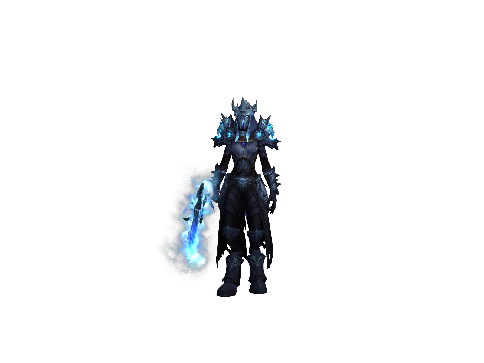 Sapphirea 3D character render