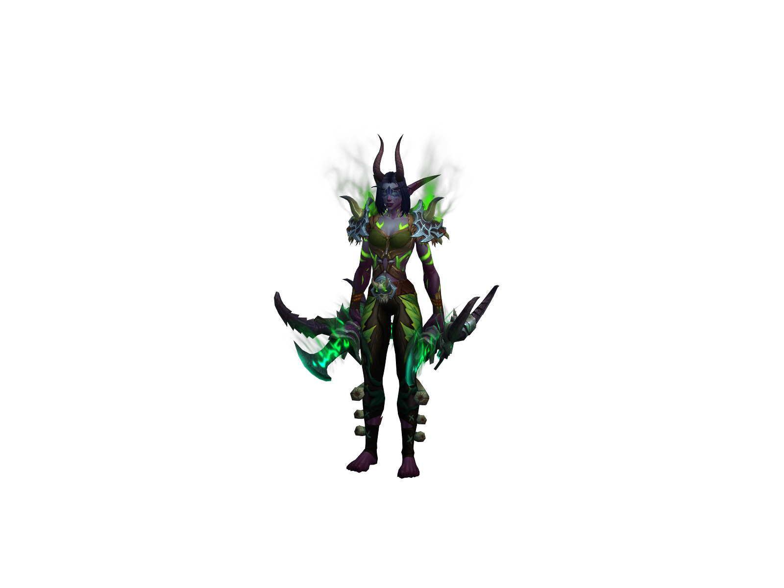 Húntress 3D character render