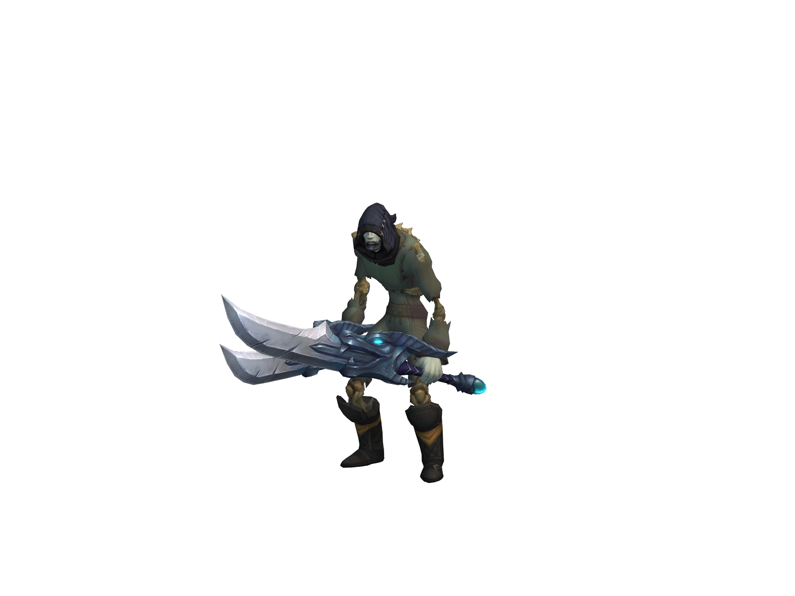 Chlozade 3D character render
