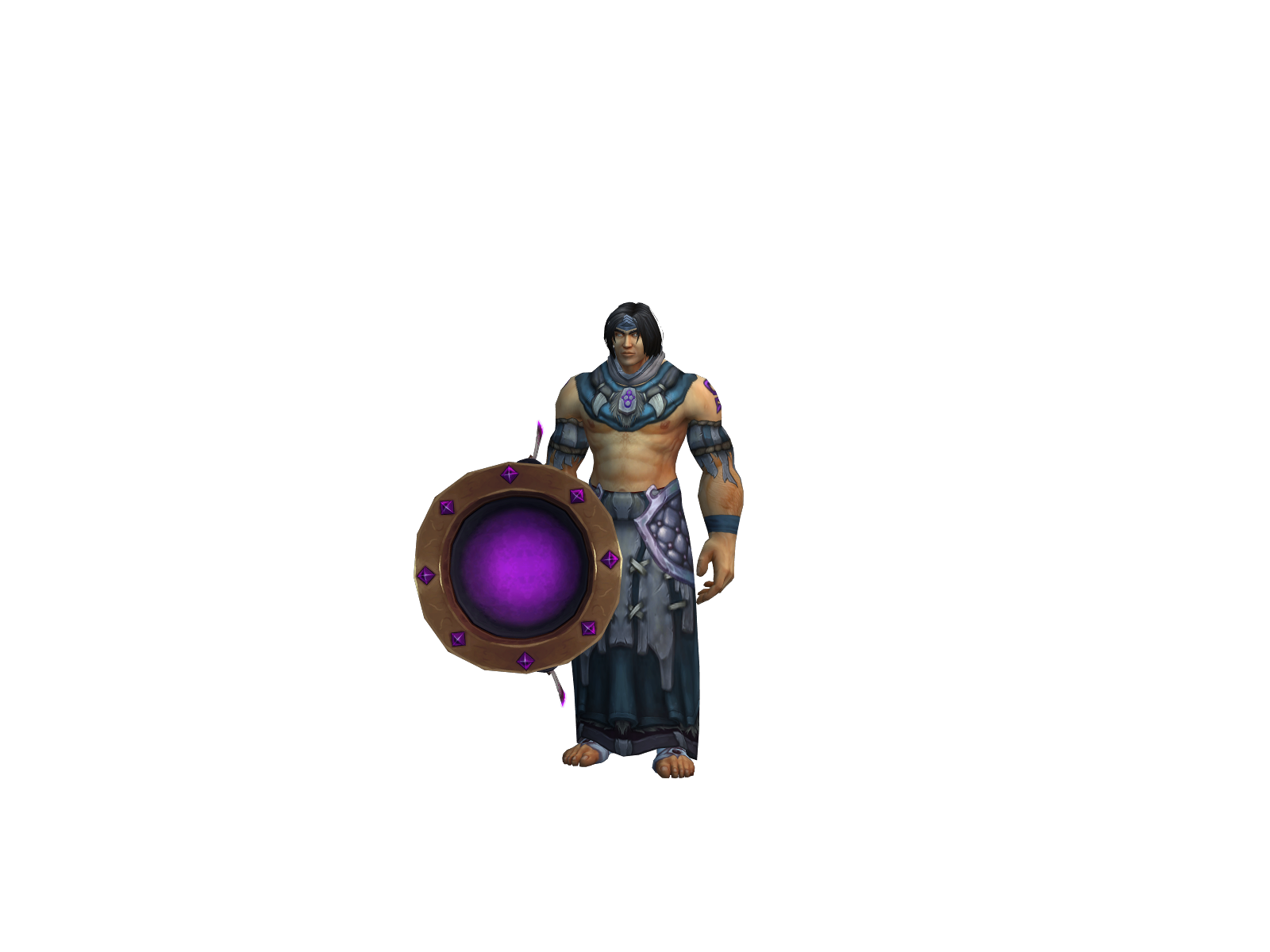 Finche 3D character render