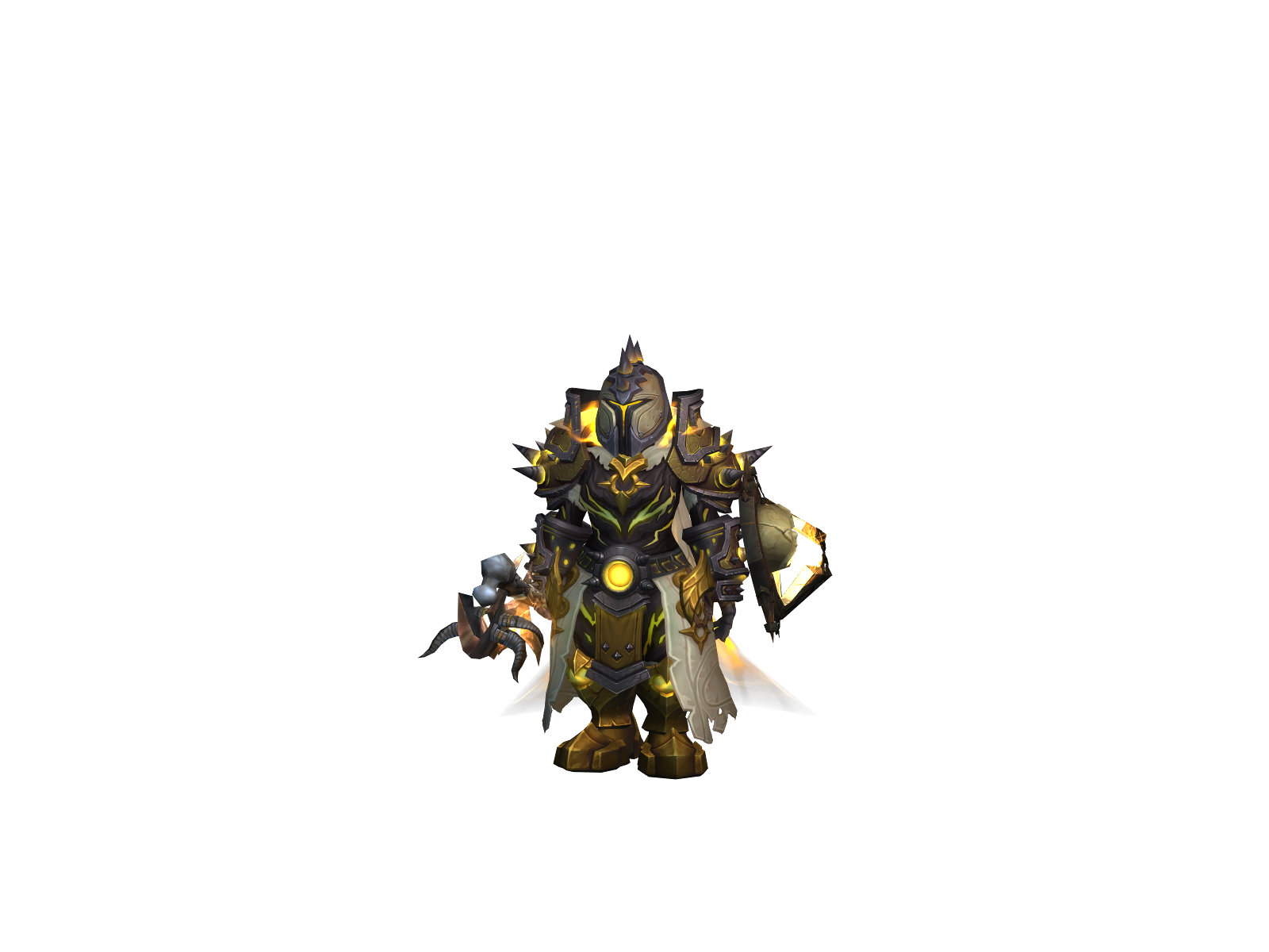 Garycan 3D character render