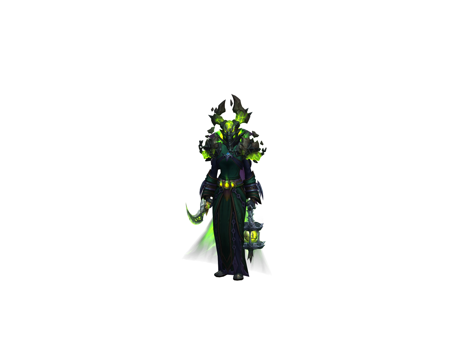 Crowlyn 3D character render