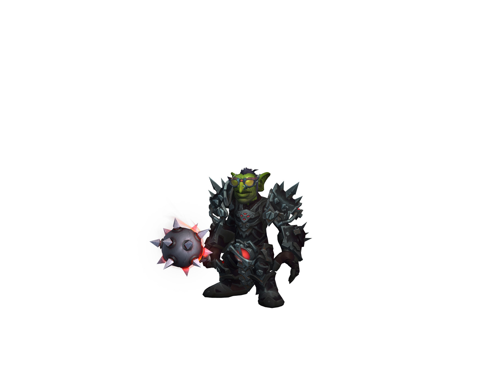 Hogg 3D character render