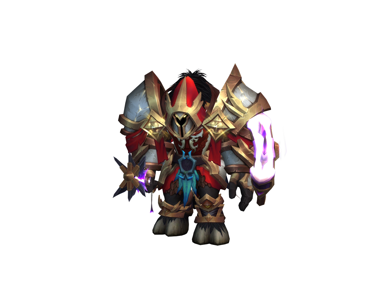 hawkbinder 3D character render