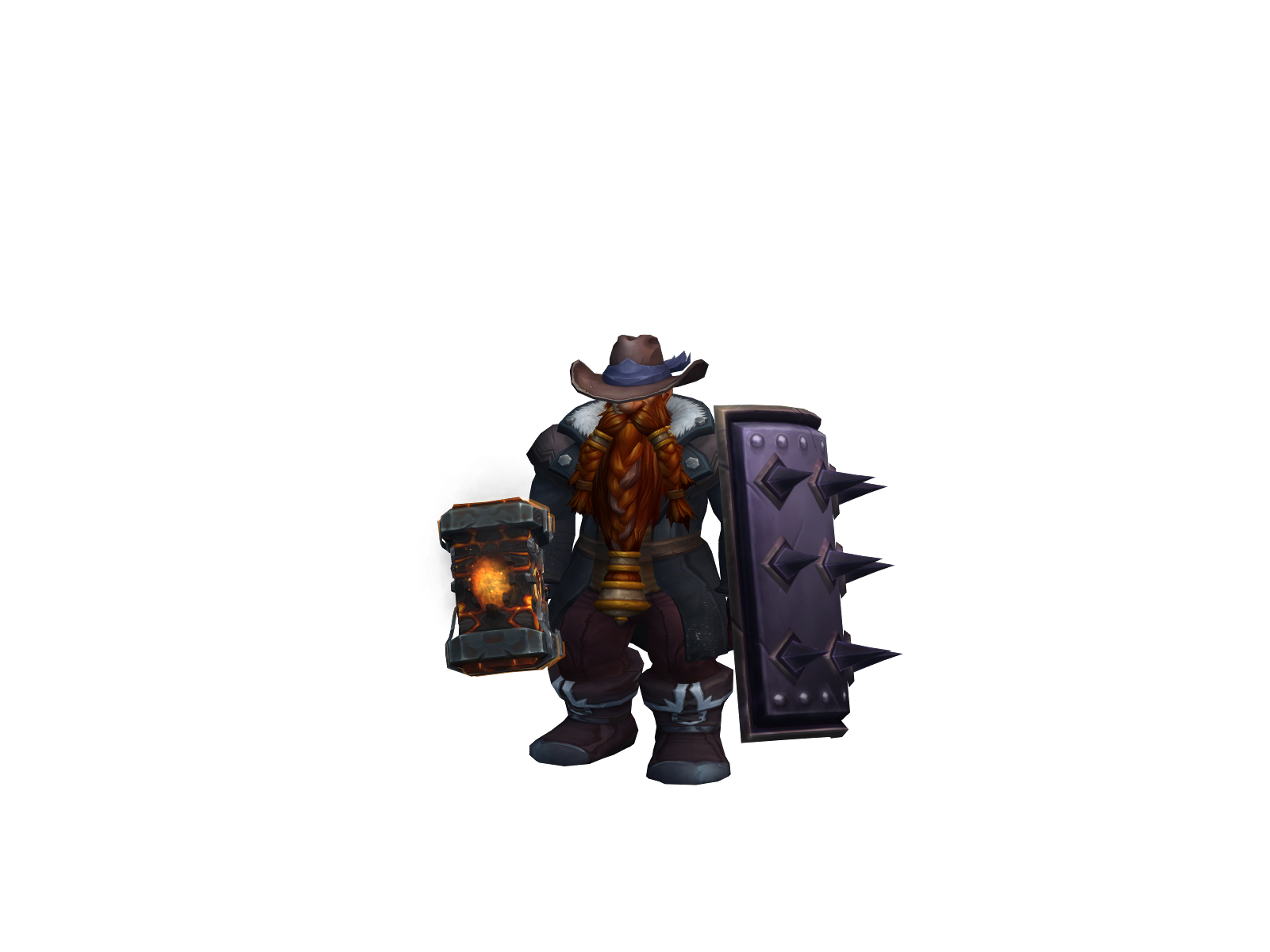 Lavalush 3D character render