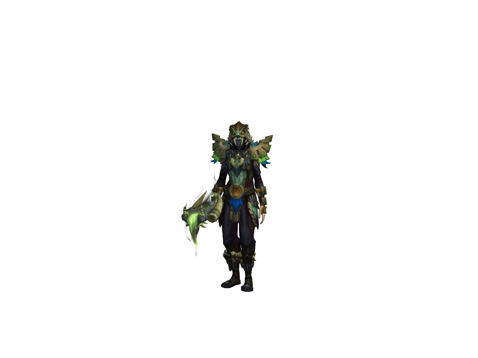 Salania 3D character render