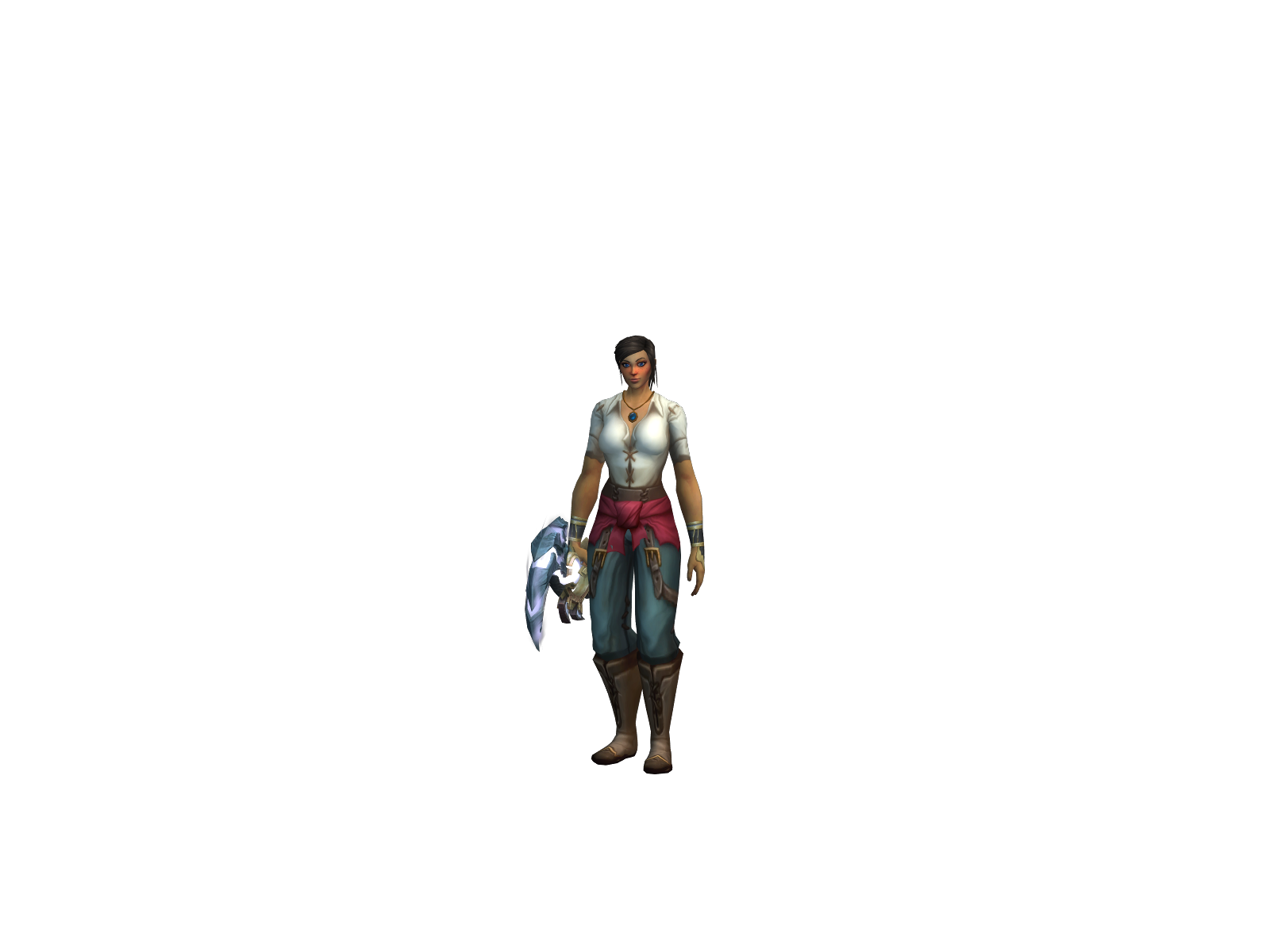 Ainaris 3D character render