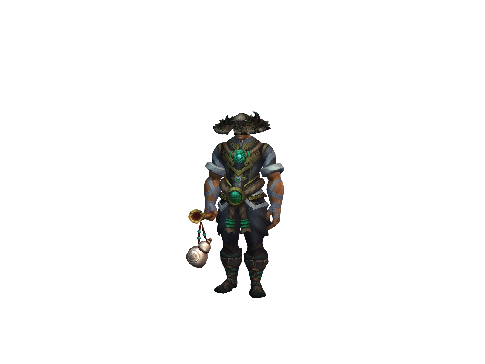 Pævru 3D character render