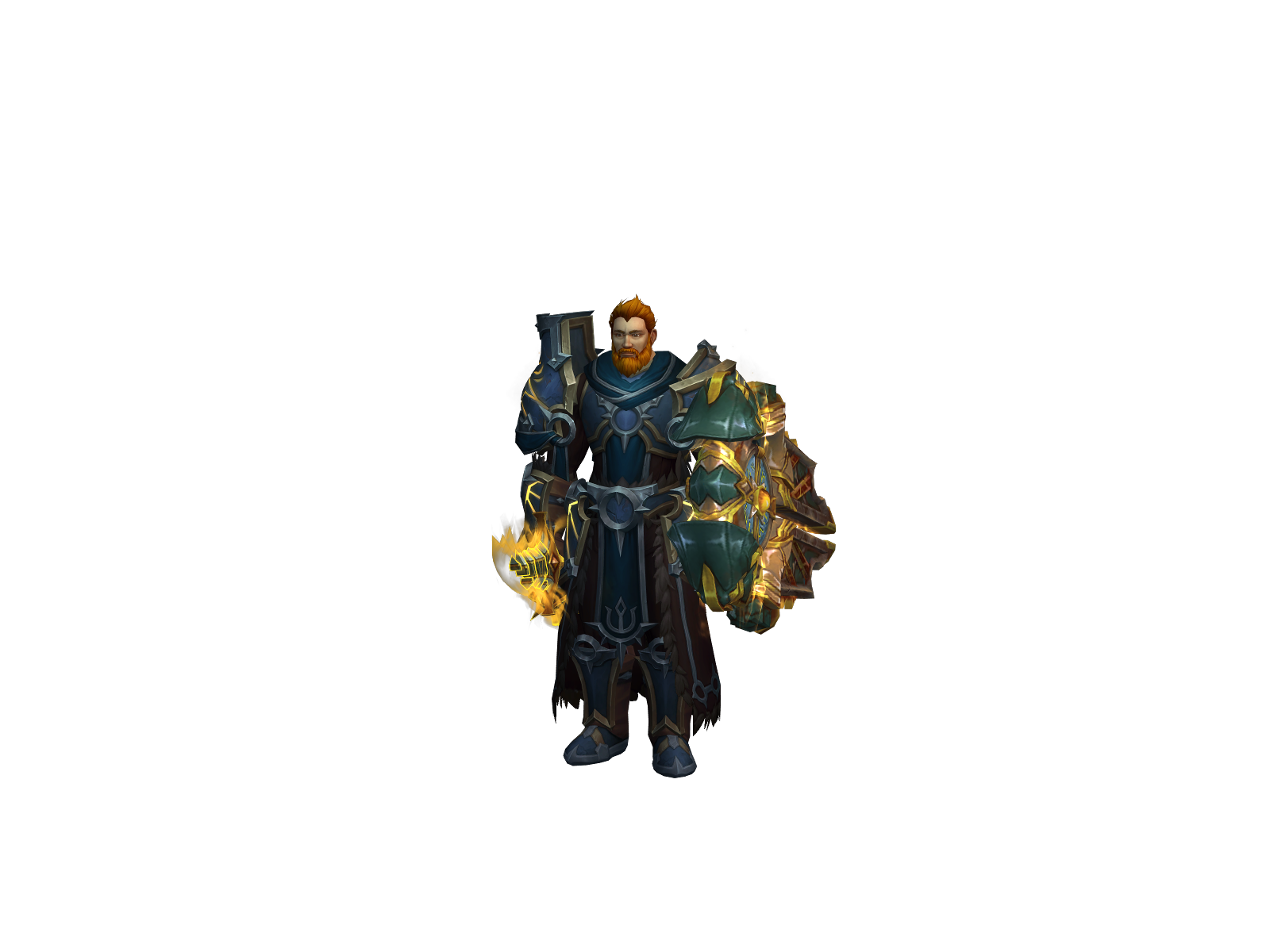 Vikk 3D character render