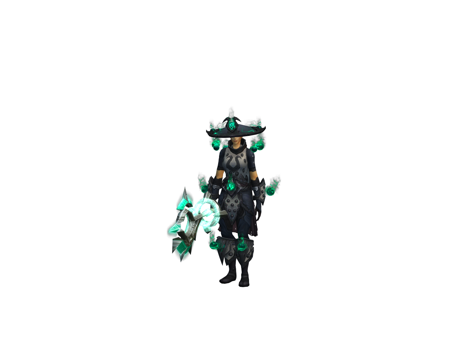 Glowen 3D character render