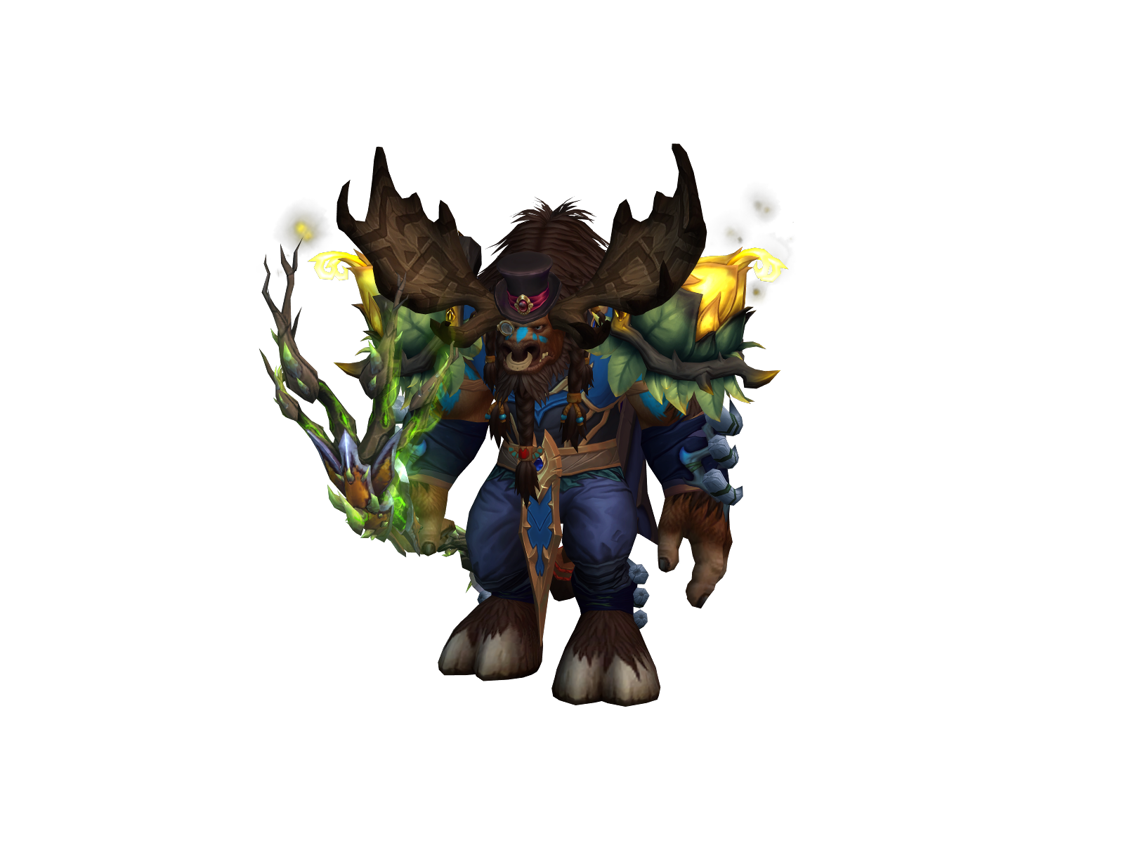 Blackhorns 3D character render