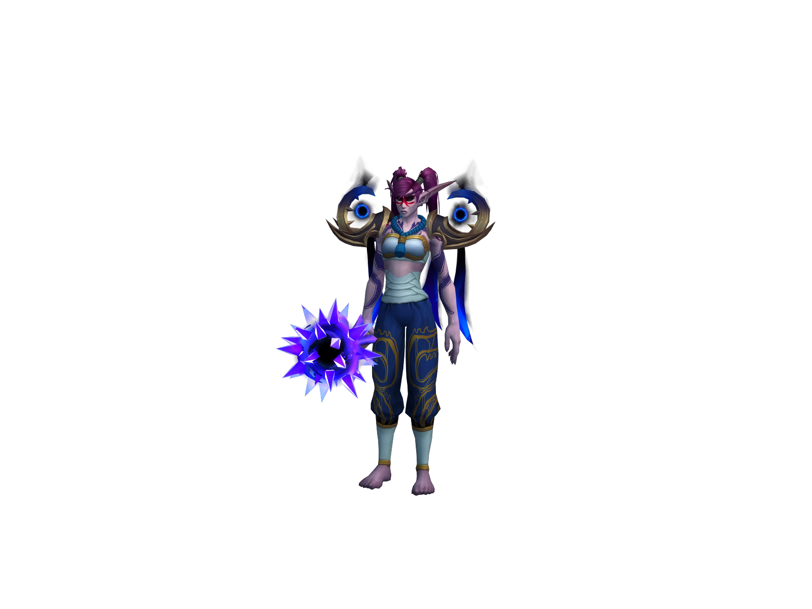 Efi 3D character render