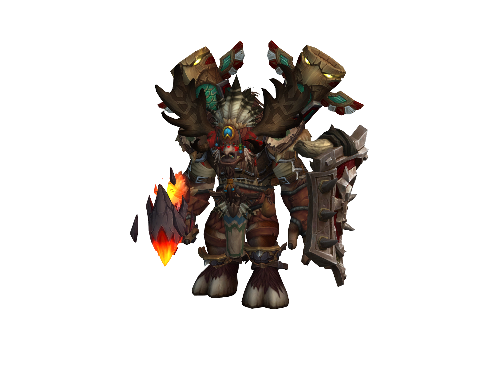 Meriween 3D character render