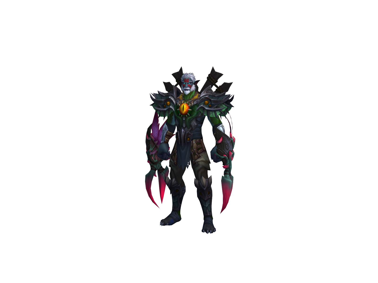 Chrivinle 3D character render