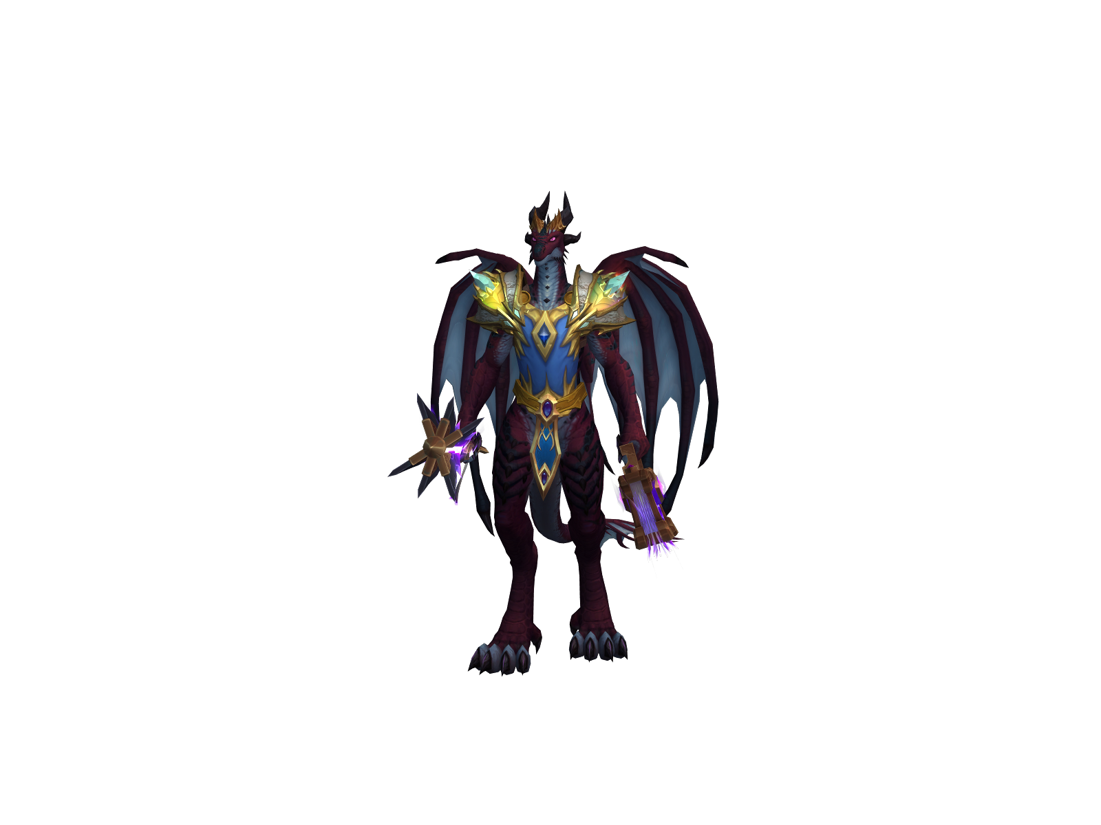 Avadragon 3D character render