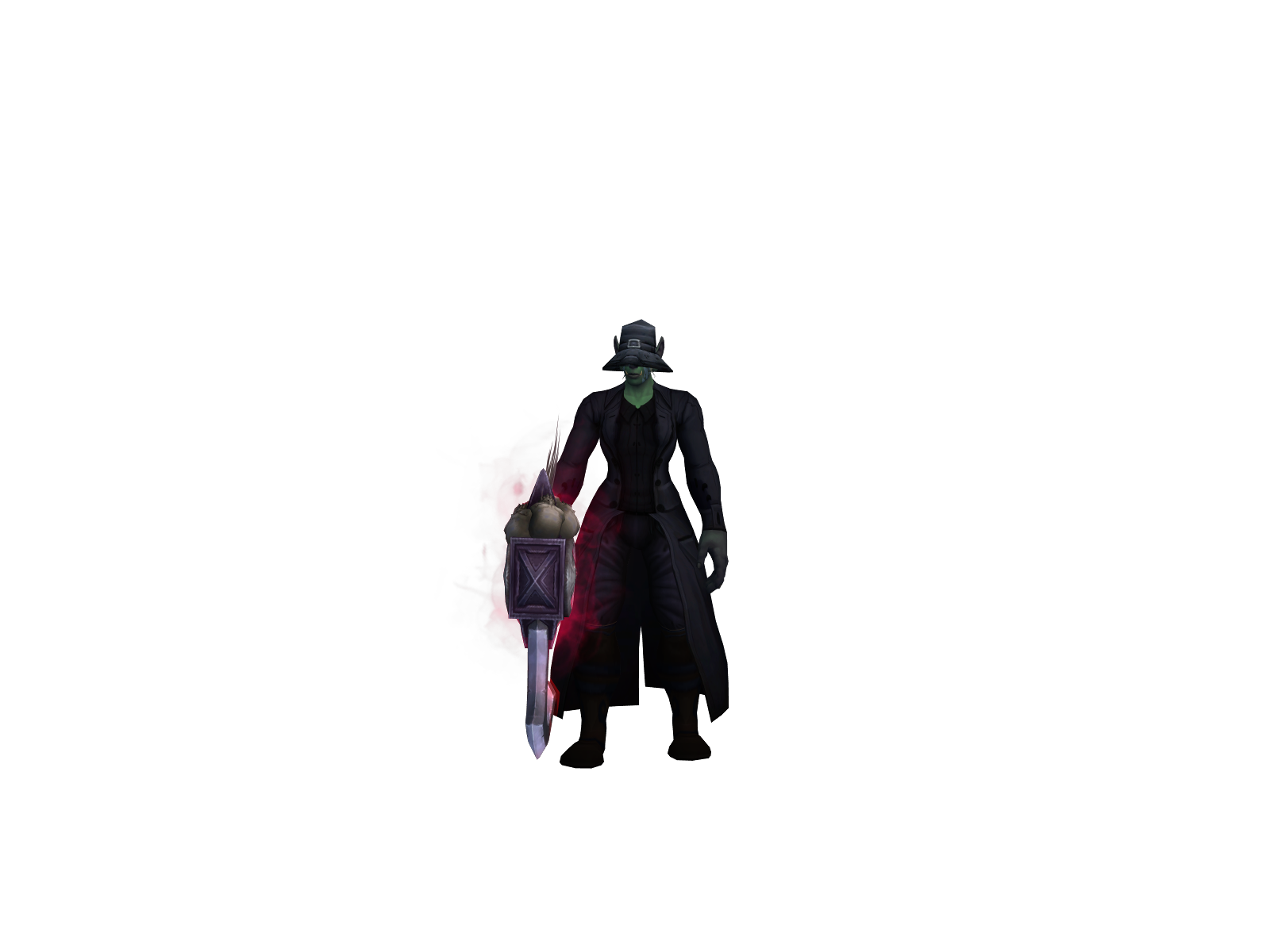 Shreklock 3D character render