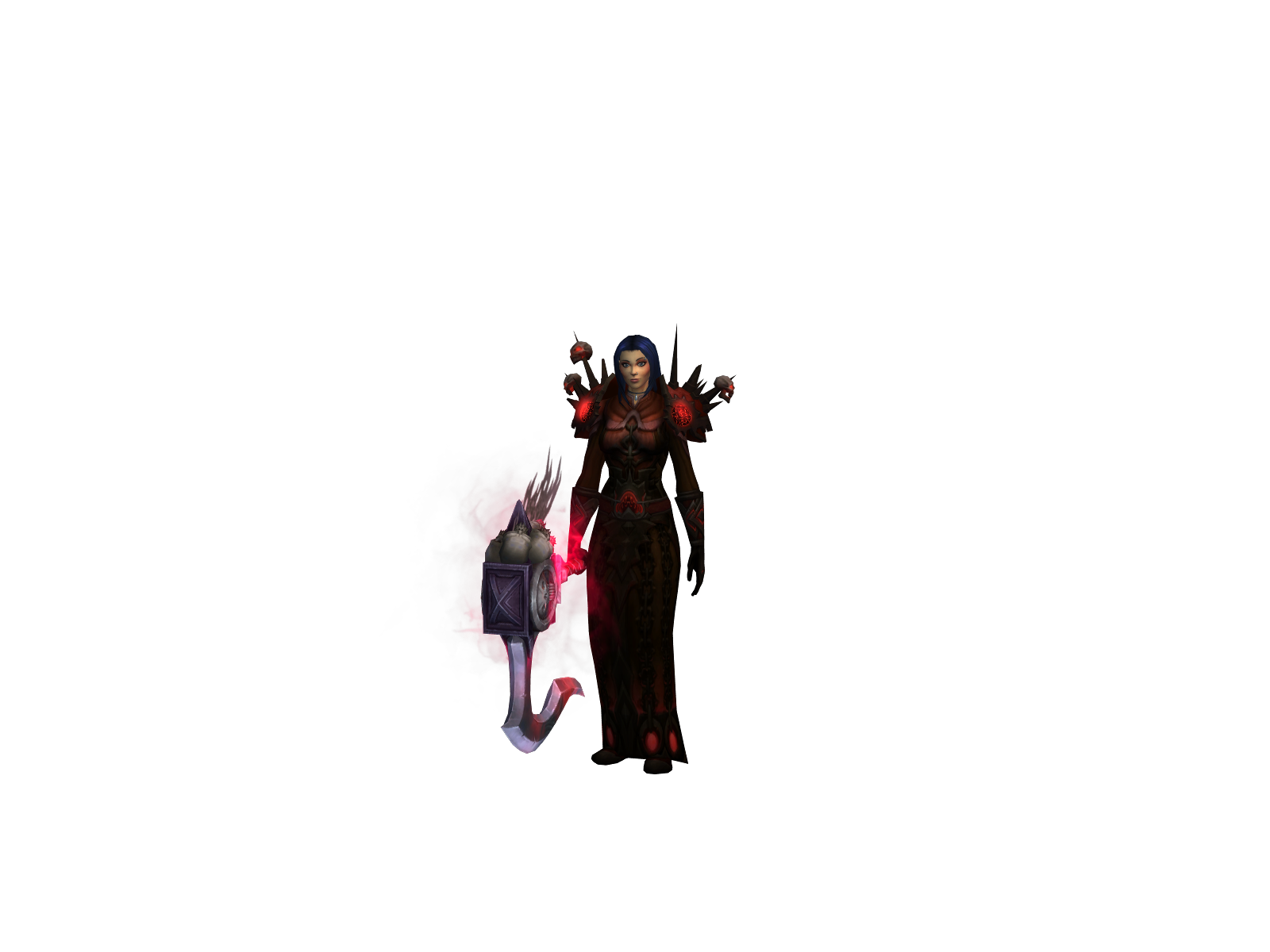 Darknessa 3D character render