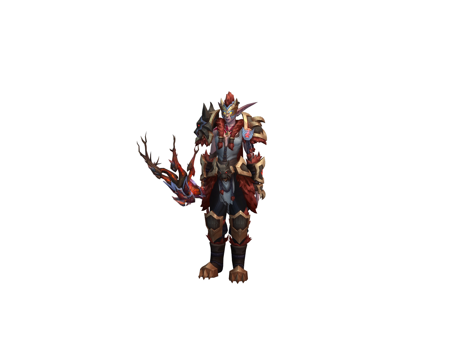 Tender 3D character render