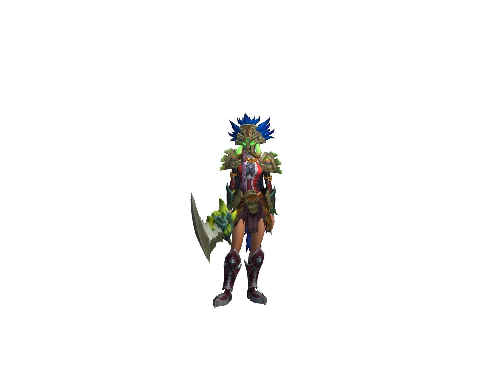 Avxrage character render