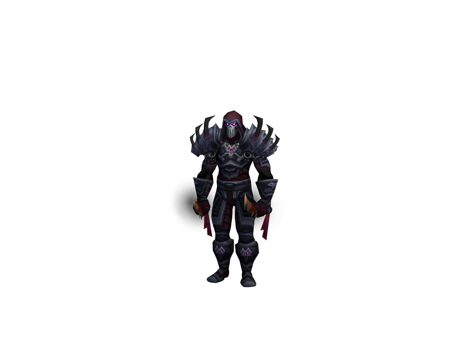 blackflake 3D character render