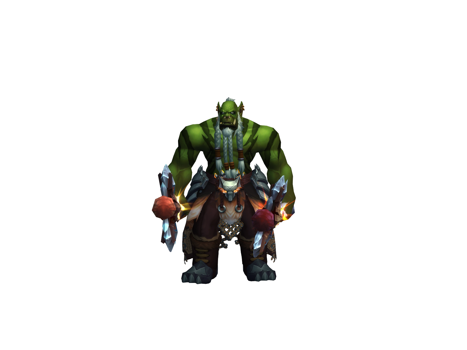 Zarak 3D character render