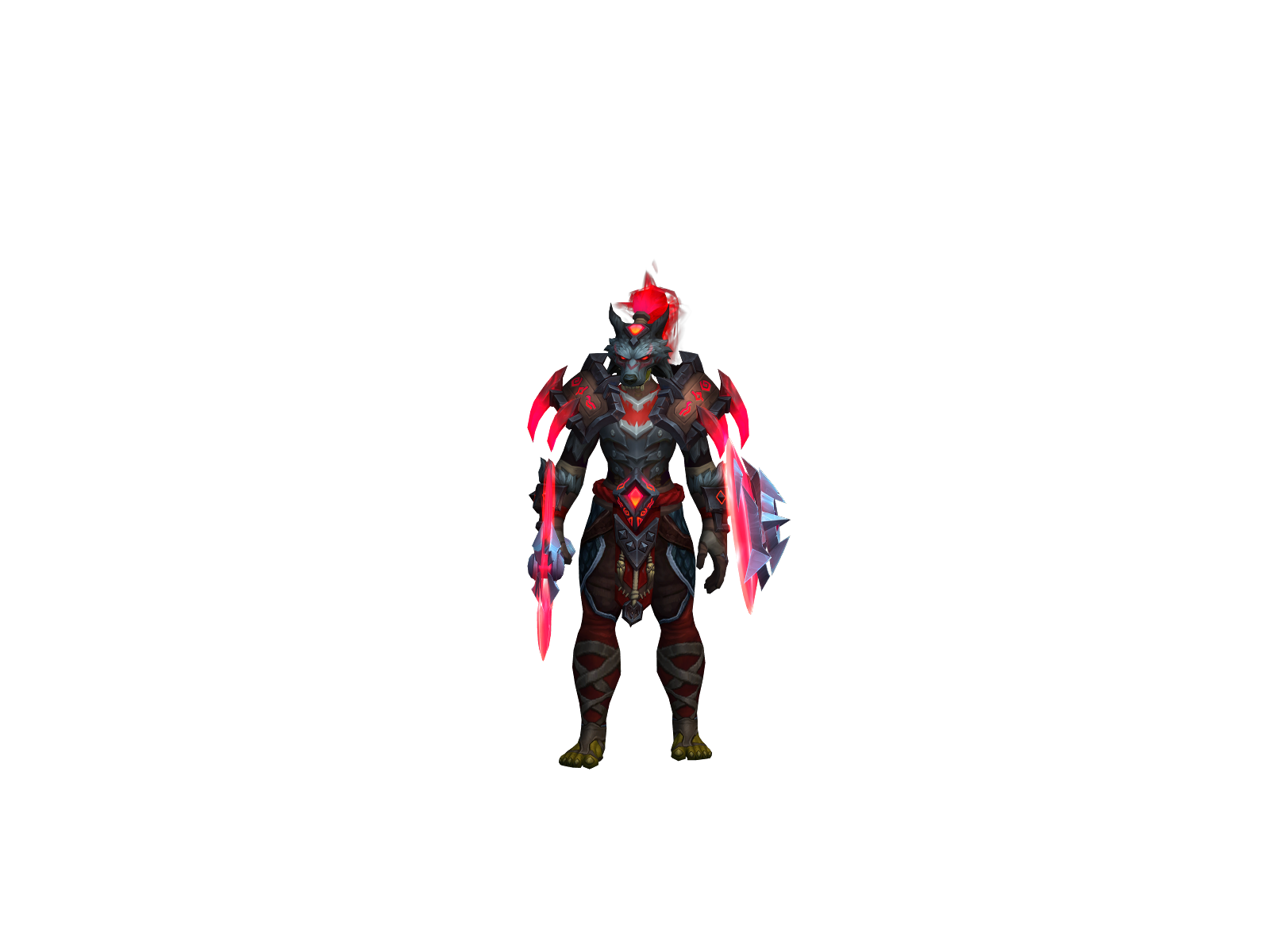 Routha 3D character render