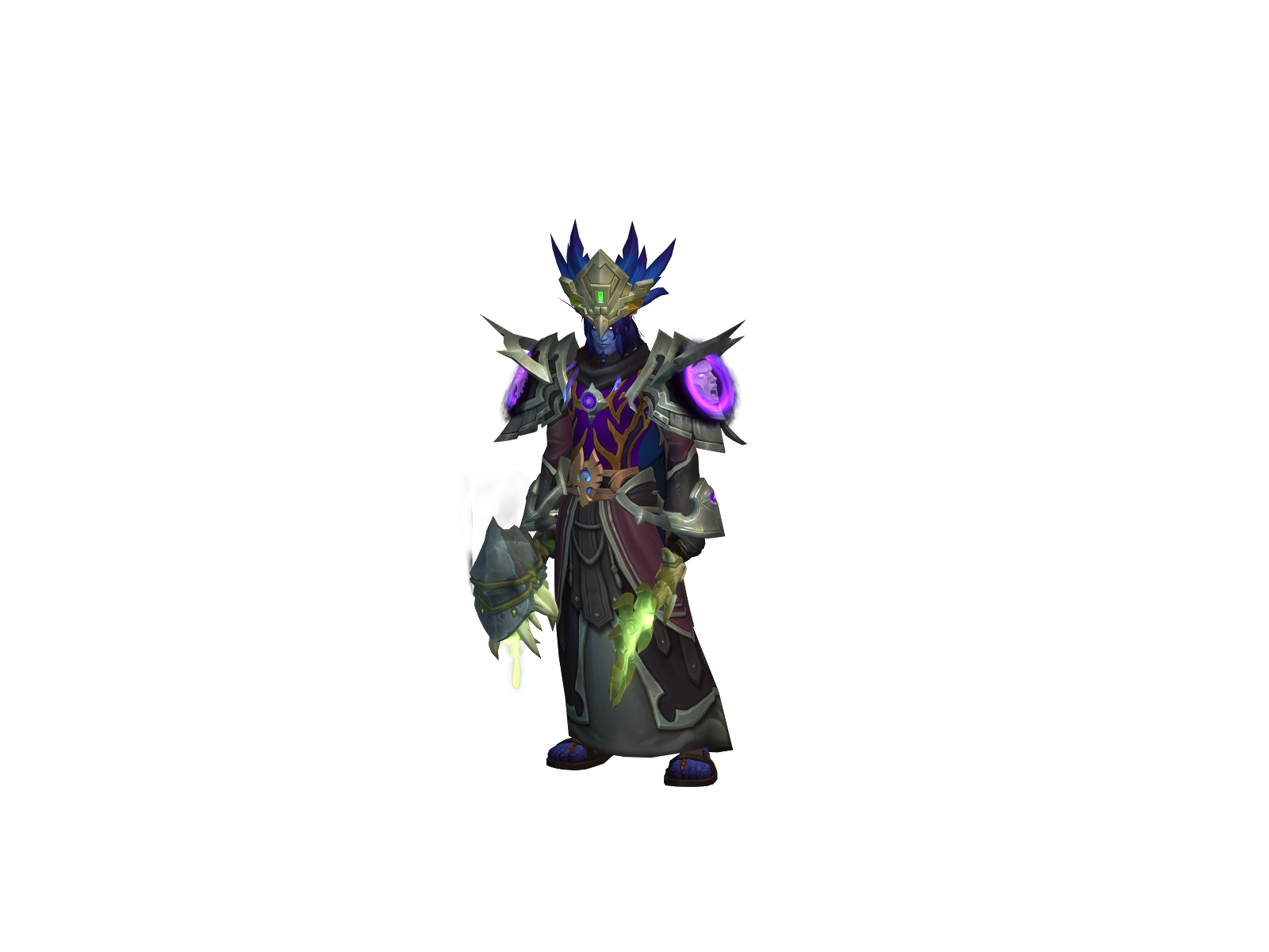 Malzaharr 3D character render