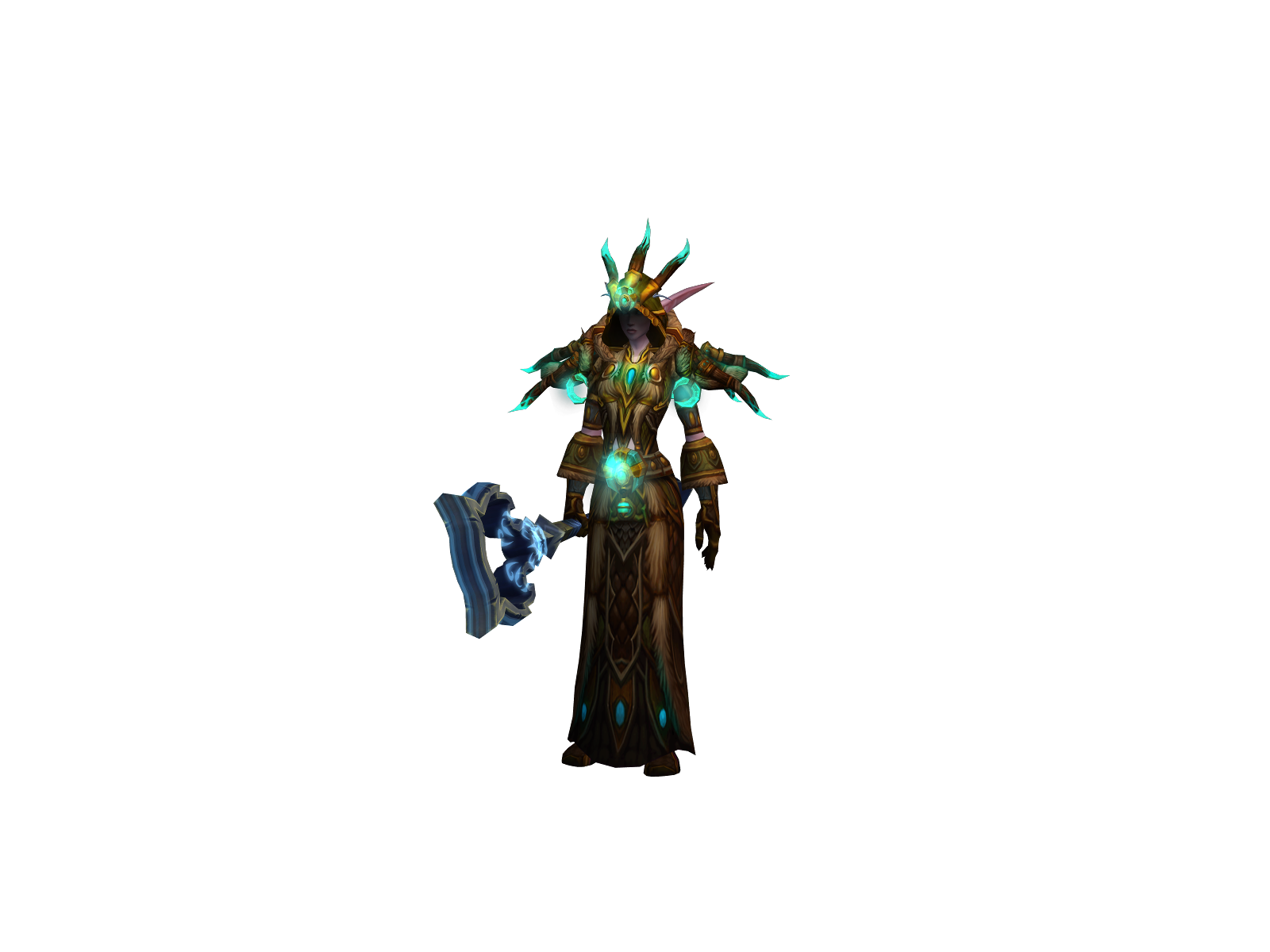 Malamyska 3D character render