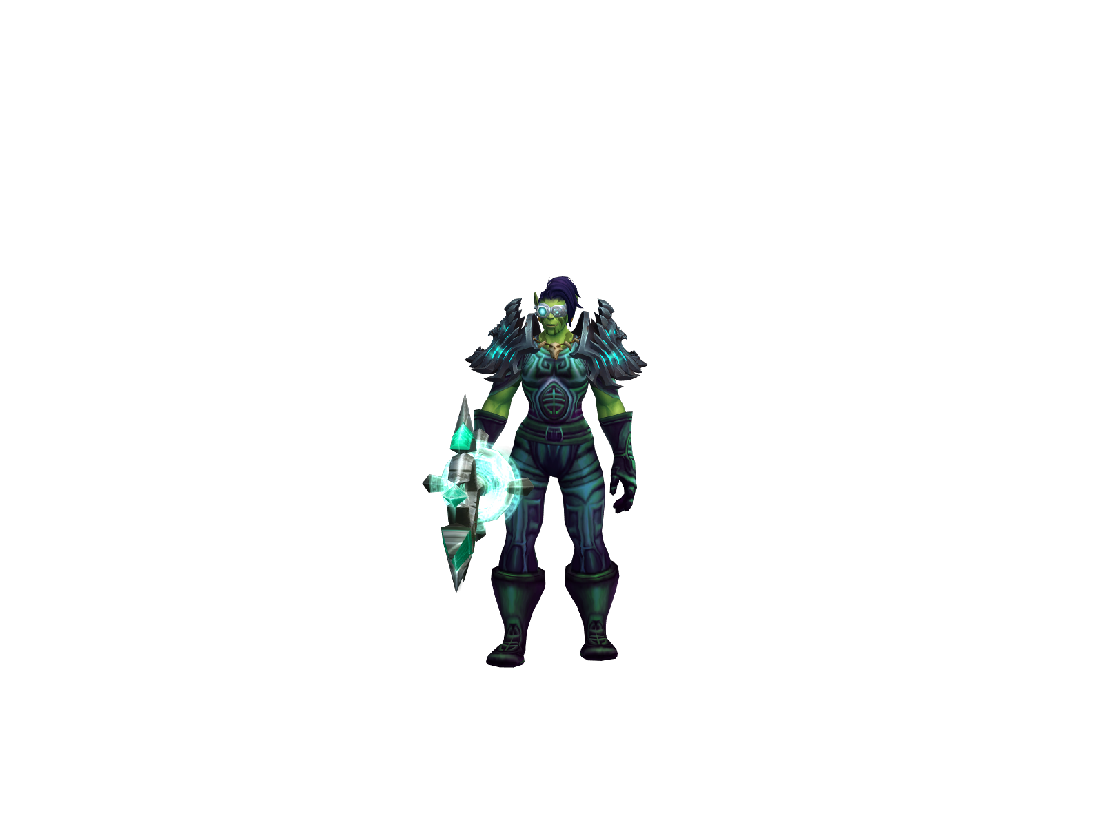 Manlike 3D character render