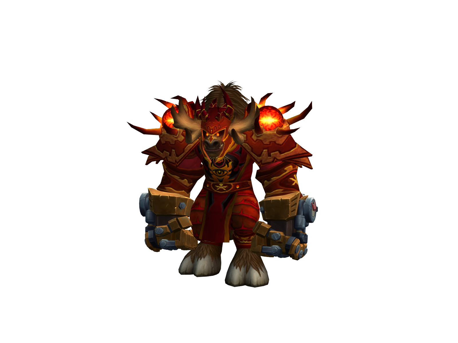 Tékan 3D character render