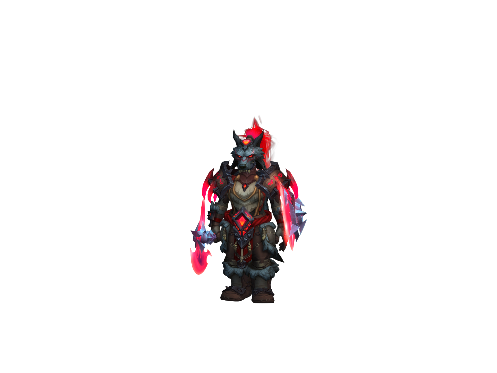 Glowyna 3D character render