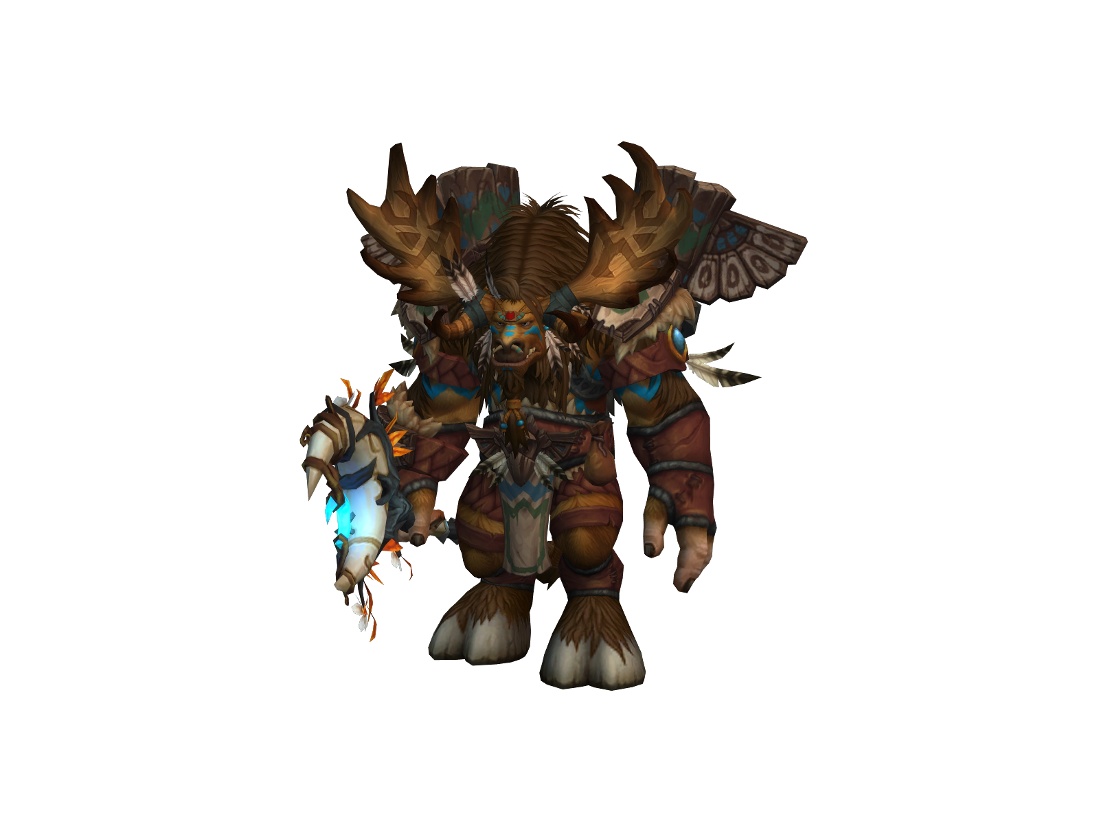 Karhorn 3D character render