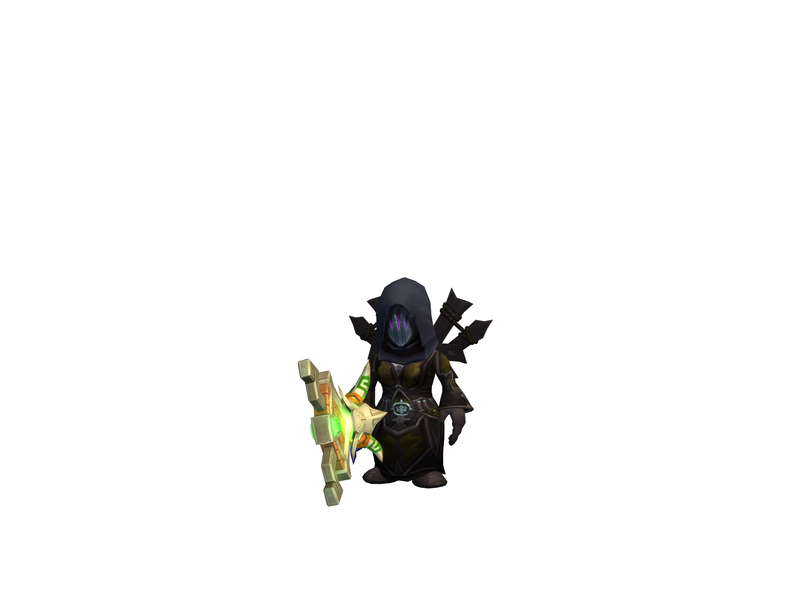 Blackmamba character render