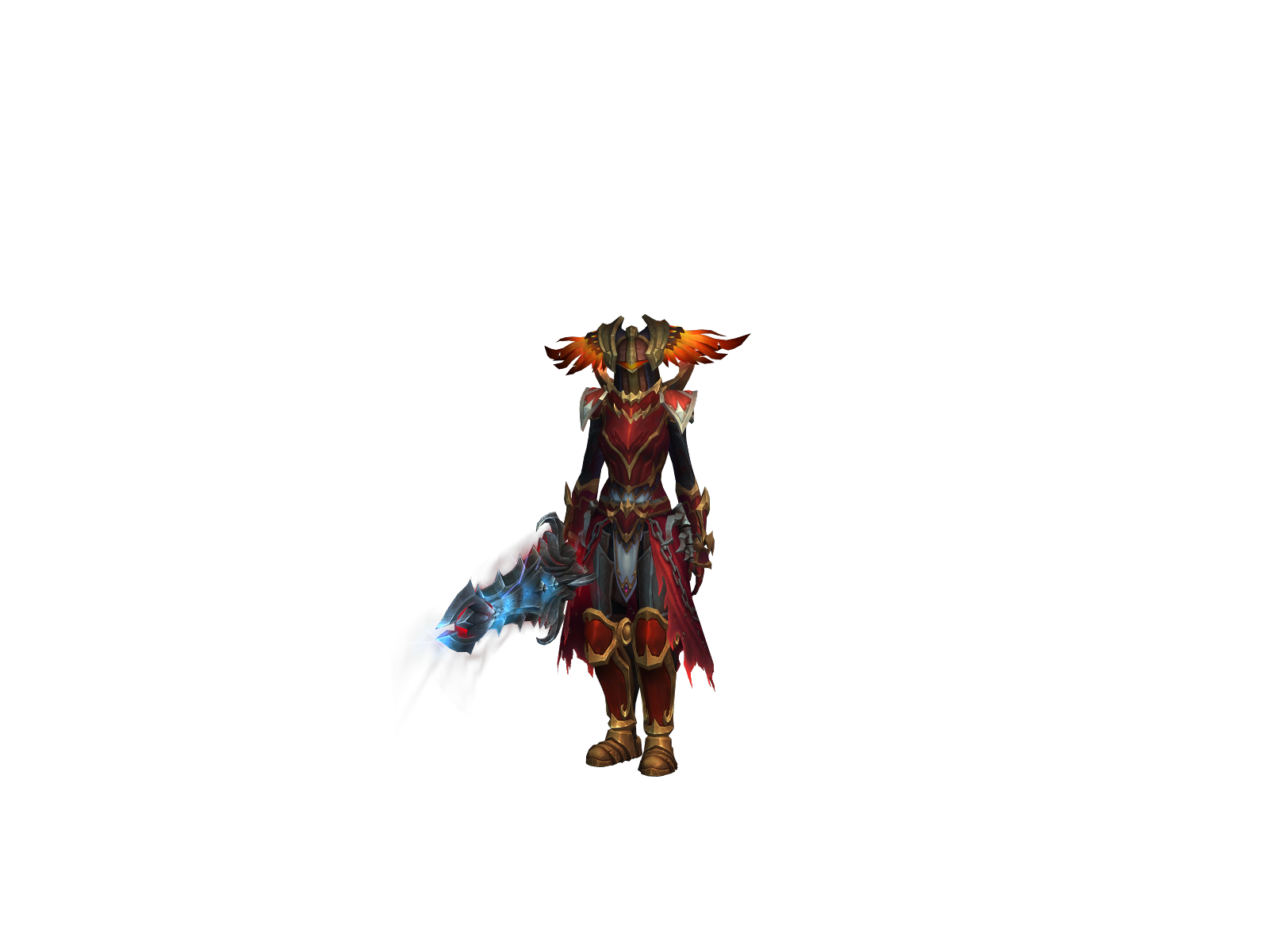 Eavil 3D character render