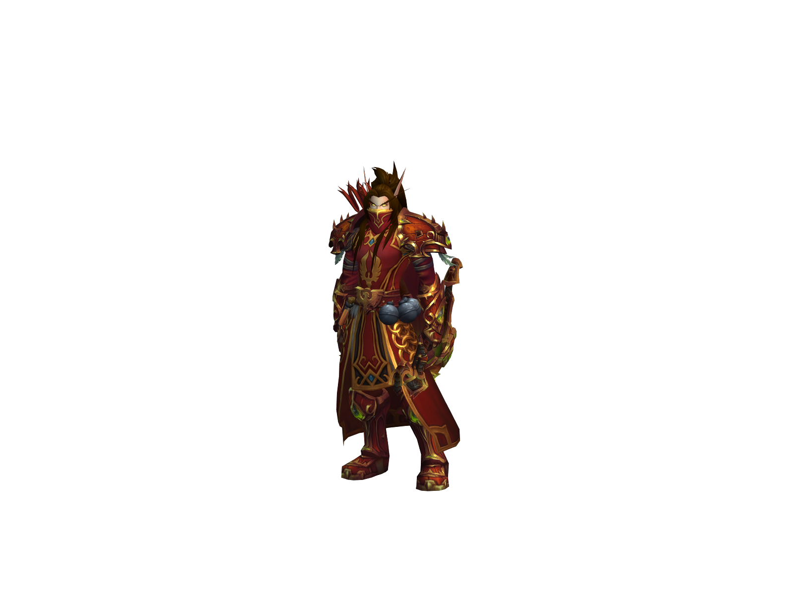 Haldar 3D character render