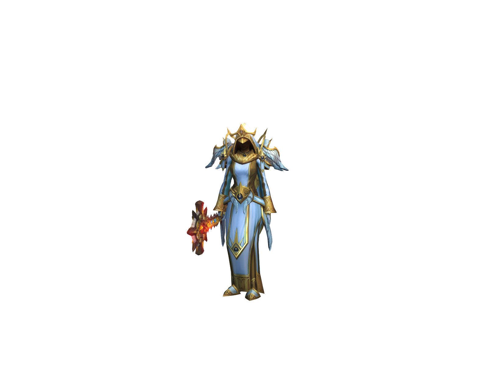 Apheg 3D character render