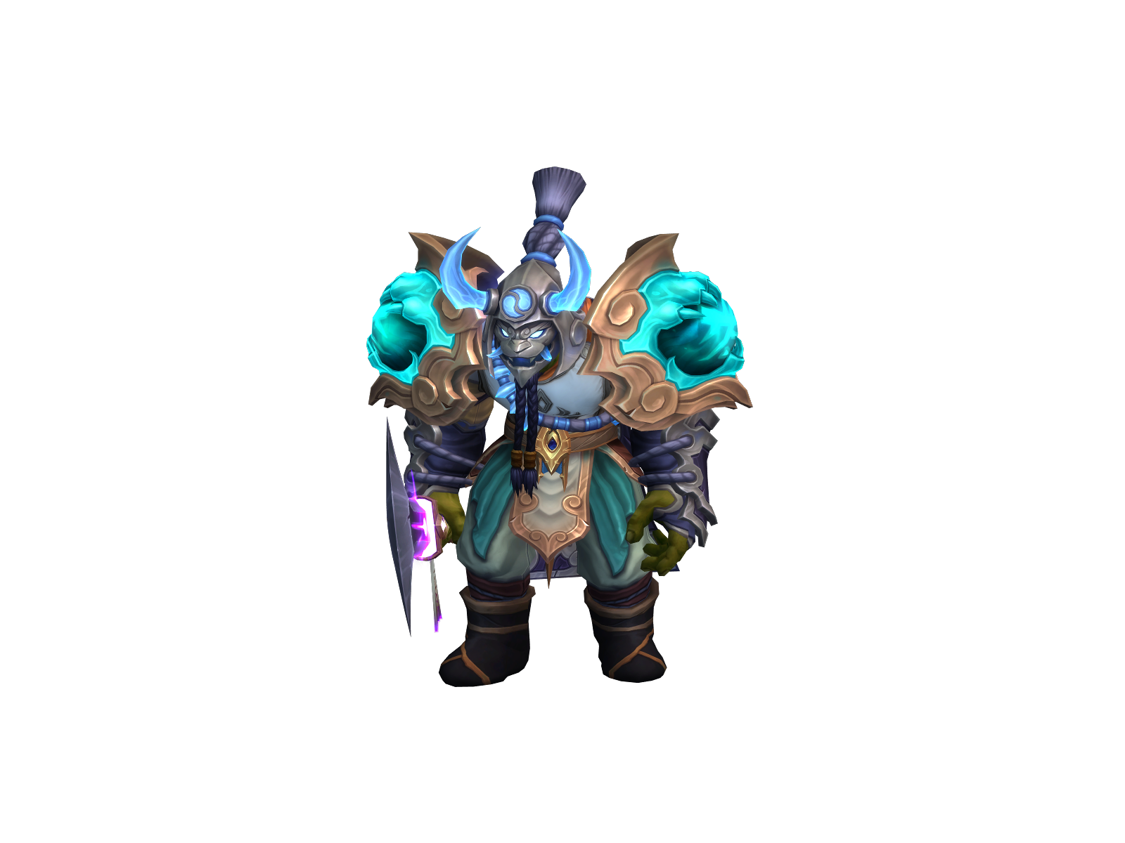 Bigandbold 3D character render