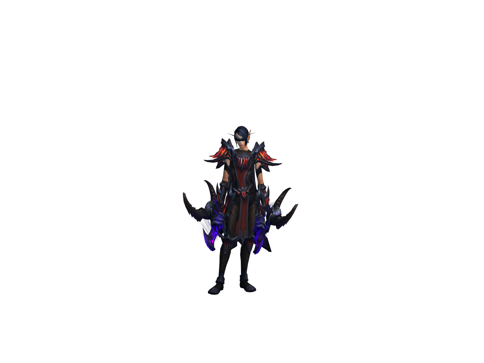 Itachii 3D character render