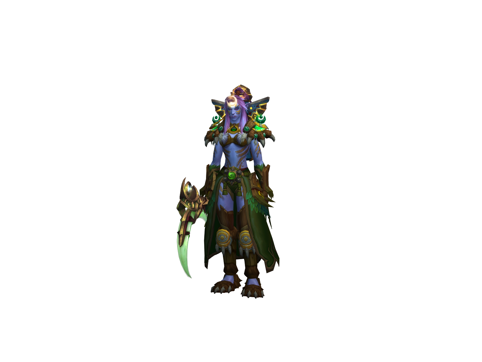 Izaelia 3D character render