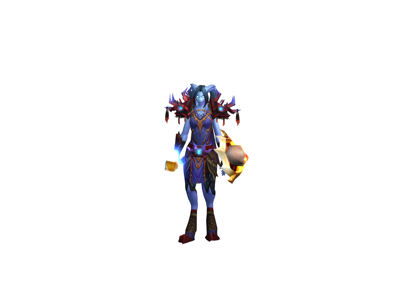 Forkyss 3D character render