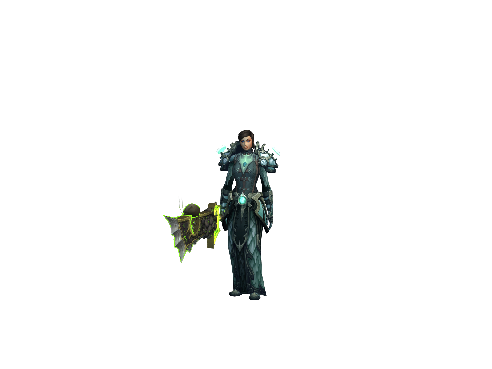 Ronex 3D character render