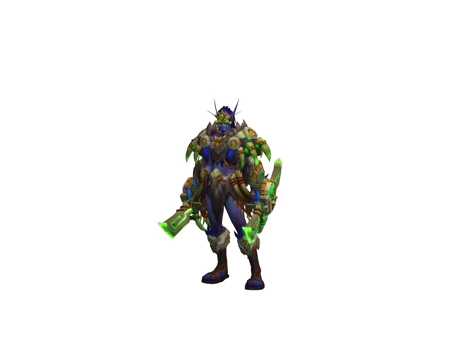 Dmnhntr 3D character render