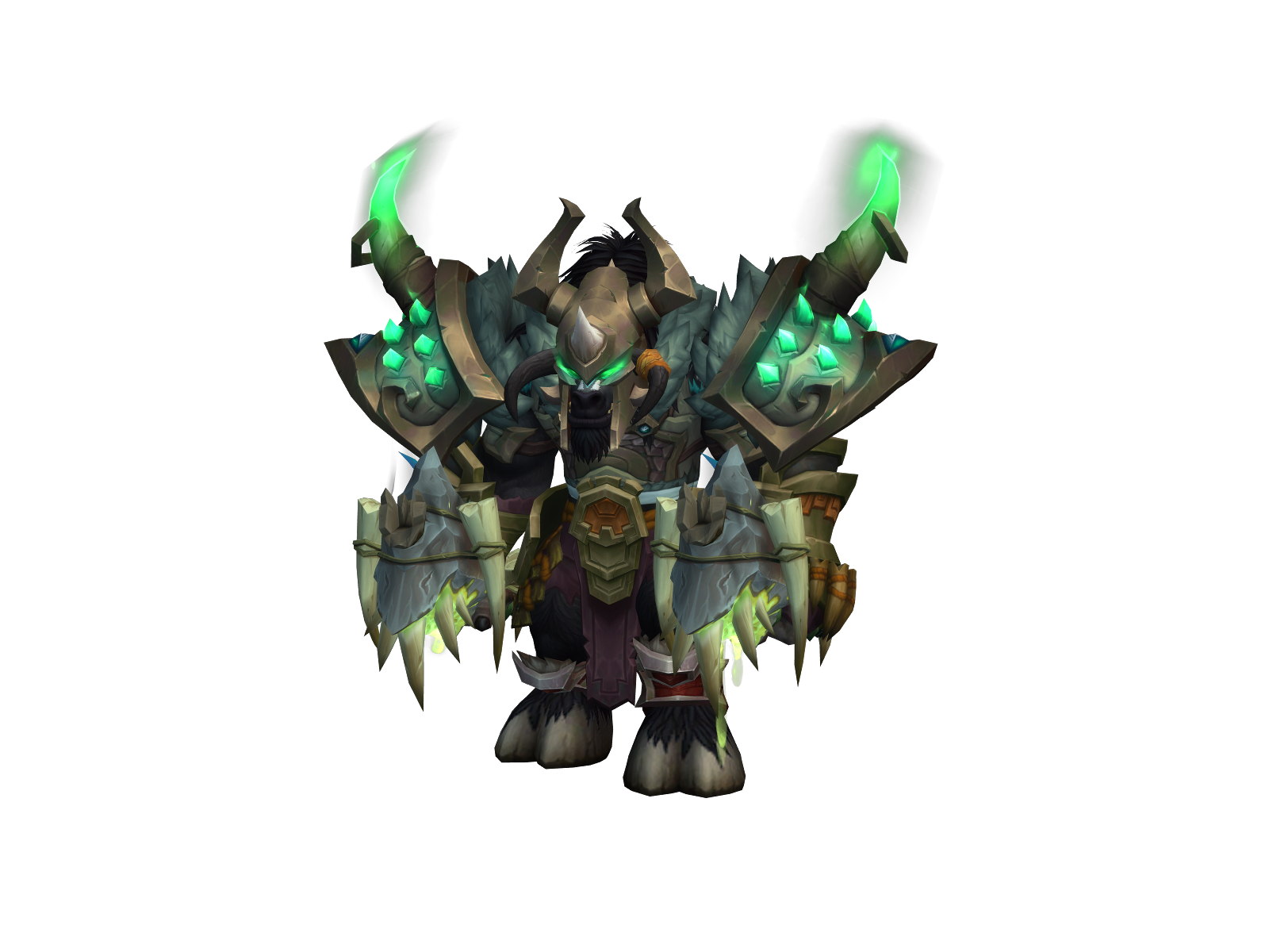 Wusha 3D character render
