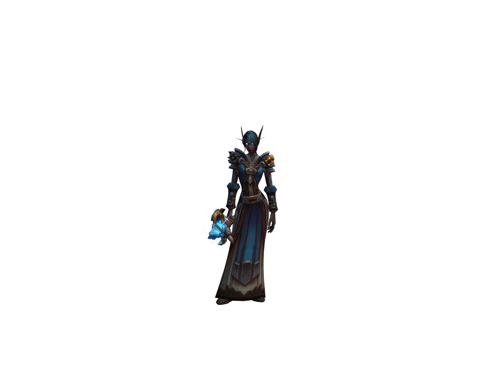 Cutename 3D character render