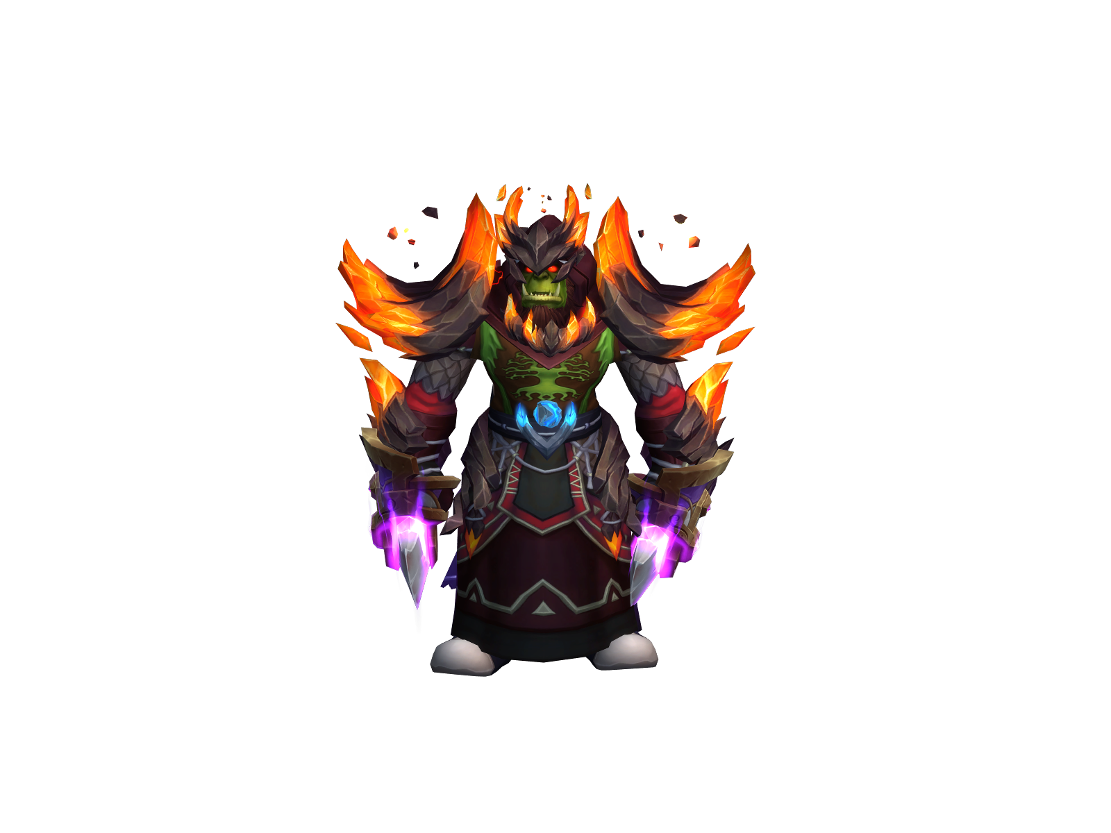 Primisius 3D character render