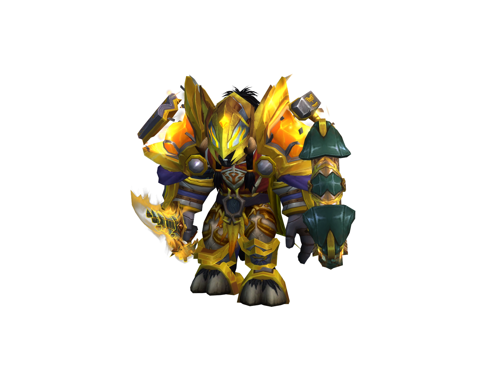 Rettas 3D character render