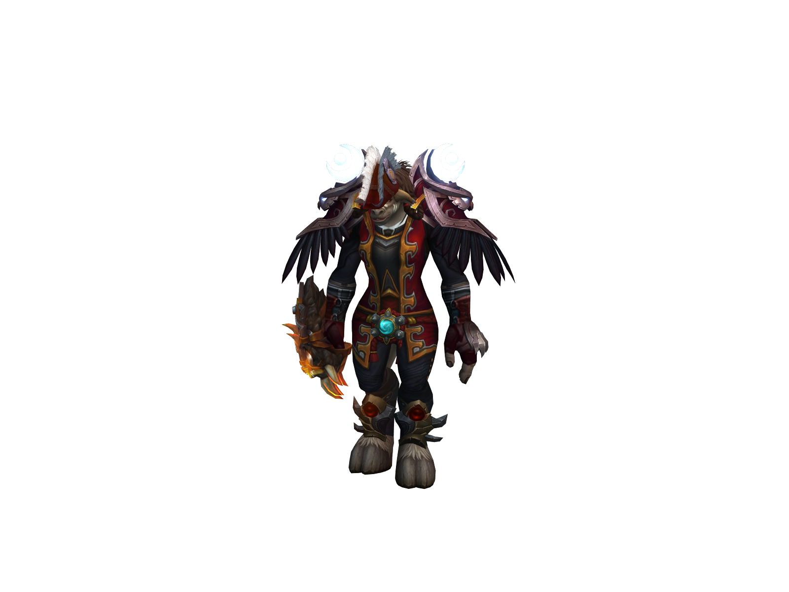 Moomom 3D character render