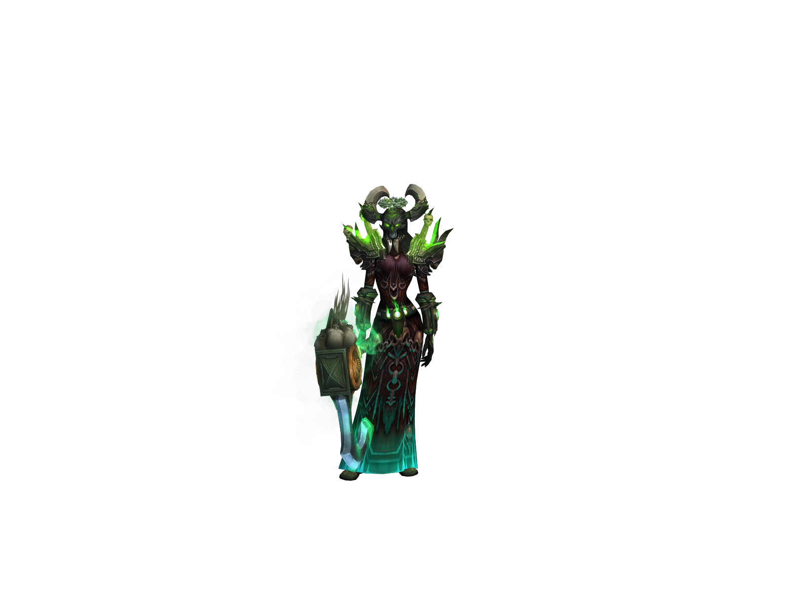 Eavilock 3D character render